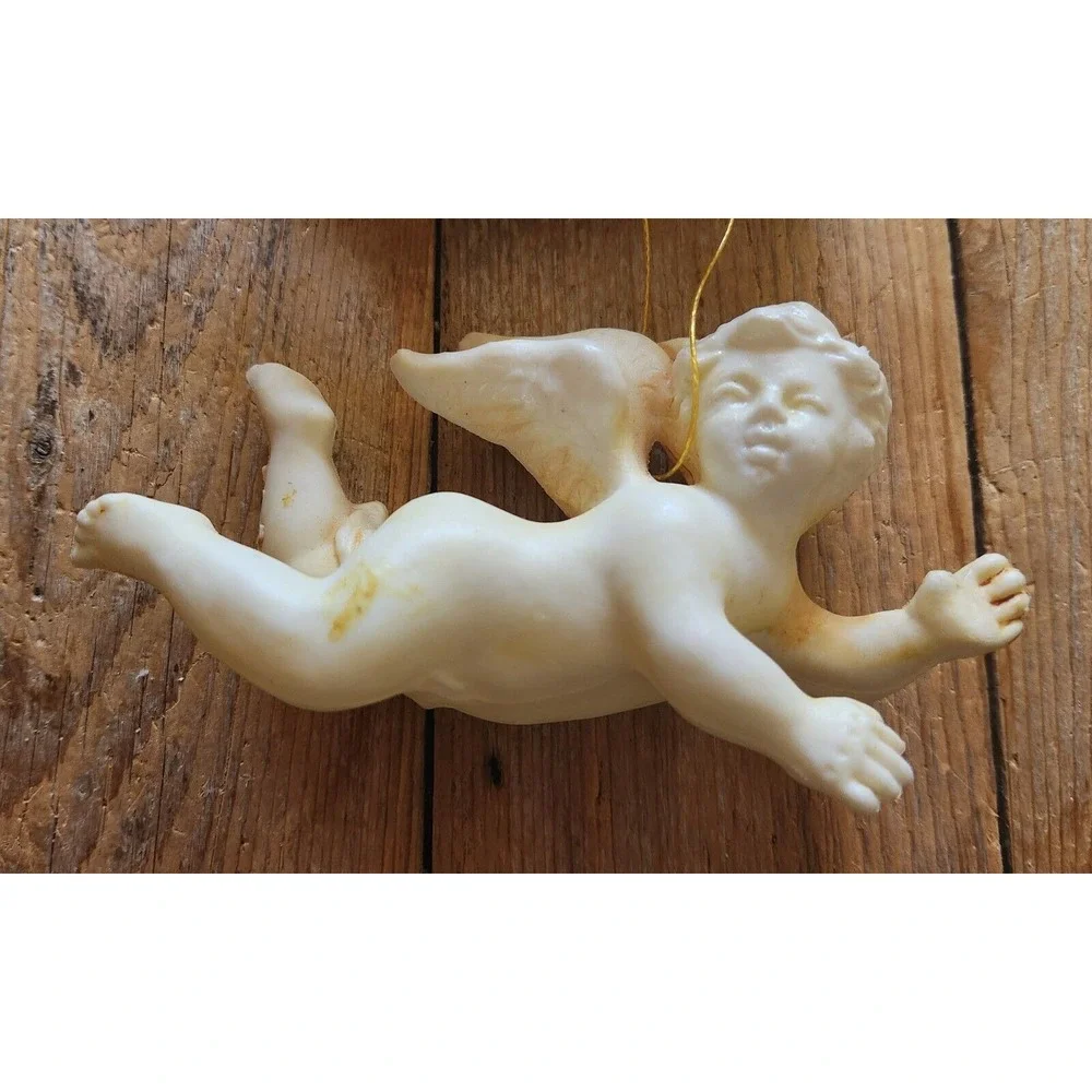 Vnt Cherubs Christmas Ornaments Plastic‎ 6 In Angels